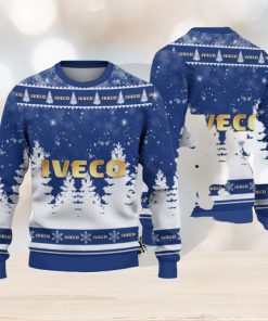 Iveco Logo Wearing Santa Hat Christmas Gift Ugly Christmas Sweater Christmas Gift Ideas