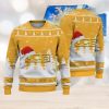 Tampa Bay Buccaneers Logo Golden Fans Santa Hat Tree Ugly Christmas 3D Sweater