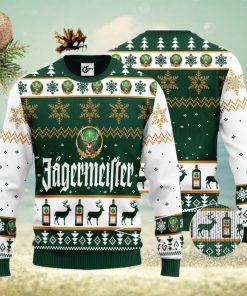 J’Germeister Snowflake Pattern 3D Ugly Christmas Sweater Unisex Sweater Christmas Gift