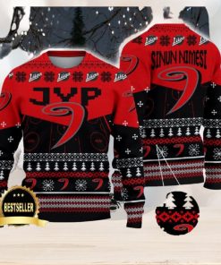 JYP Ugly Christmas Sweater Logo Custom Name Gift Fans