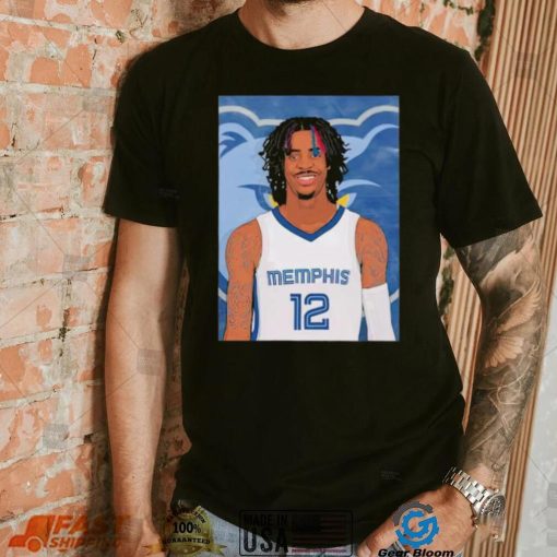 Ja Morant Memphis Grizzlies photo shirt