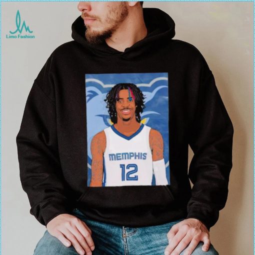 Ja Morant Memphis Grizzlies photo shirt