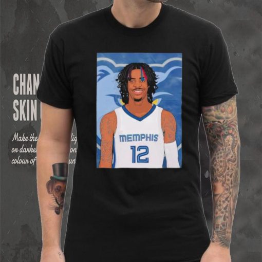 Ja Morant Memphis Grizzlies photo shirt