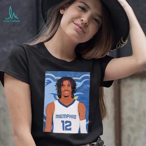 Ja Morant Memphis Grizzlies photo shirt