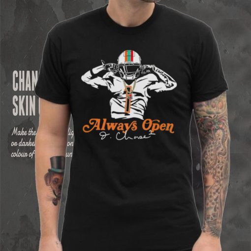 Ja’Marr Chase Cincinnati Bengals always open signature Classic T shirt