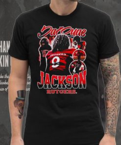 JaQuae Jackson Rutgers vintage shirt
