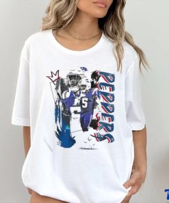 Jabrill Peppers New England Patriots Football Paper 2023 Shirt
