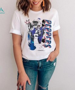 Jabrill Peppers number 5 New England Patriots football player pose poster shirt