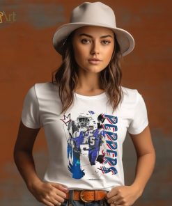 Jabrill Peppers number 5 New England Patriots football player pose poster shirt