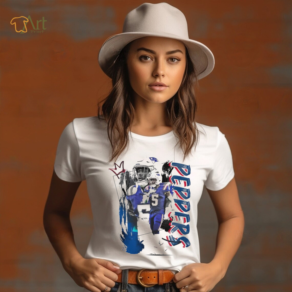 Jabrill Peppers number 5 New England Patriots football player pose poster shirt Jabrill Peppers number 5 New England Patriots football player pose poster shirt