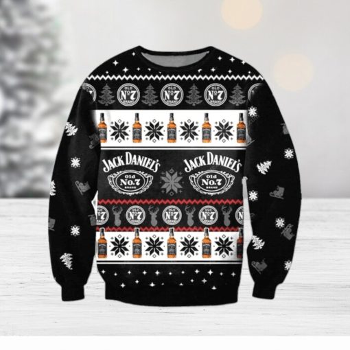 Jack Daniel’s Whiskey All Over Print Wool Sweater