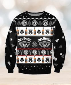 Jack Daniel’s Whiskey All Over Print Wool Sweater