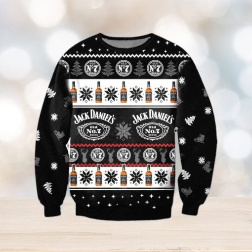 Jack Daniel’s Whiskey All Over Print Wool Sweater