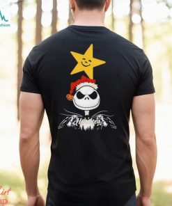 Jack Skellington Santa Hardee’s Logo Merry Christmas Shirt, hoodie, sweater, long sleeve and tank top Jack Skellington Santa Hardee’s Logo Merry Christmas Shirt