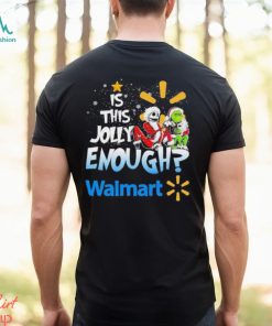 Jack Skellington and Grinch IS THIS JOLLY ENOUGH WALMART T Shirt