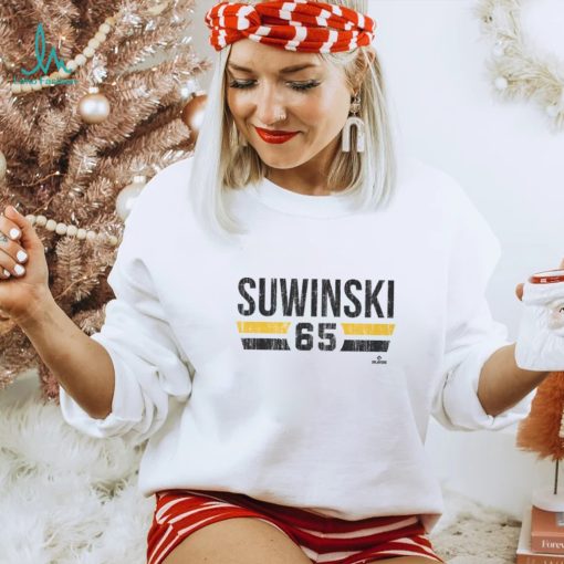 Jack Suwinski Pittsburgh Font Shirt