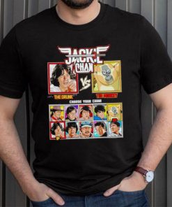 Jackie Chan Drunken Master vs Kung Fu Panda shirt