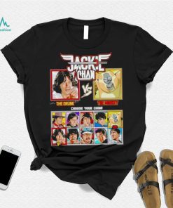 Jackie Chan Drunken Master vs Kung Fu Panda shirt
