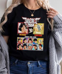 Jackie Chan Drunken Master vs Kung Fu Panda shirt