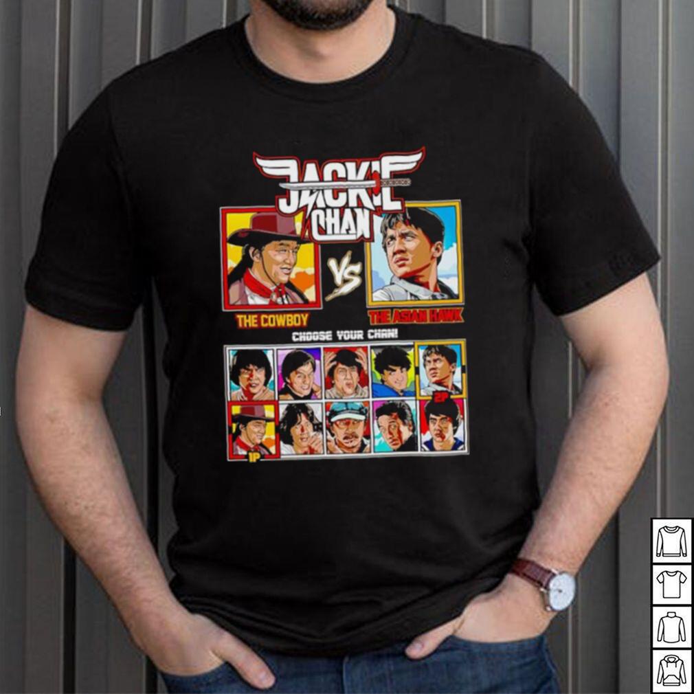 Jackie Chan Shanghai Noon vs Armour of God shirt Jackie Chan Shanghai Noon vs Armour of God shirt