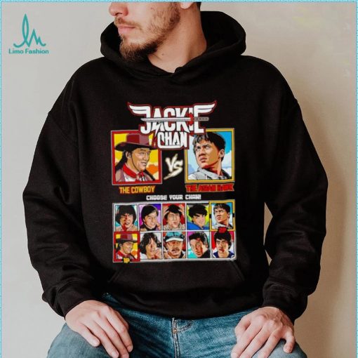 Jackie Chan Shanghai Noon vs Armour of God shirt
