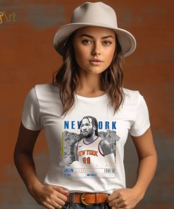 Jalen Brunson number 11 New York Knicks basketball player paper poster shirt