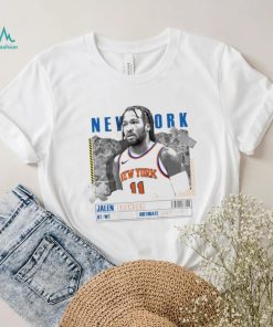 Jalen Brunson number 11 New York Knicks basketball player paper poster shirt