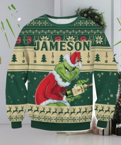 Jameson Grinch AOP Ugly Christmas Sweater Christmas Gift For Men And Women