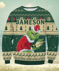 Jameson Iris Whisky x The Grinch Ugly Christmas Sweater