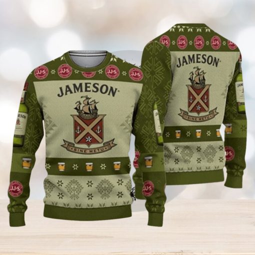 Jameson Irish Whiskey Ugly Christmas Sweater