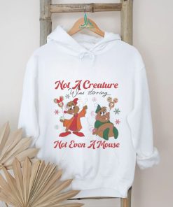 Jaq and Gus not a creature was stirring not even a mouse shirt