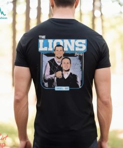 Jared Goff Dan Campbell Detroit The Lions Bros Funny 2023 Shirt