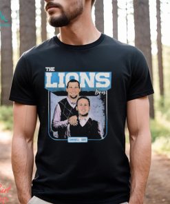 Jared Goff Dan Campbell Detroit The Lions Bros Funny 2023 Shirt