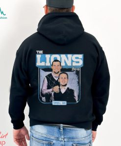Jared Goff Dan Campbell Detroit The Lions Bros Funny 2023 Shirt