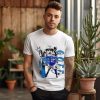 Jared Goff number 16 Detroit Lions football player pose gift shirt