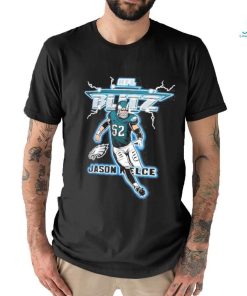 Jason Kelce Charcoal Philadelphia Eagles NFL Blitz Player T shirt