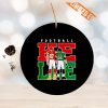 NFL Houston Texans Mickey Mouse Christmas Ornament 2023 Christmas Tree Decorations