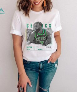 Jaylen Brown number 7 Boston Celtics basketball player paper poster shirt