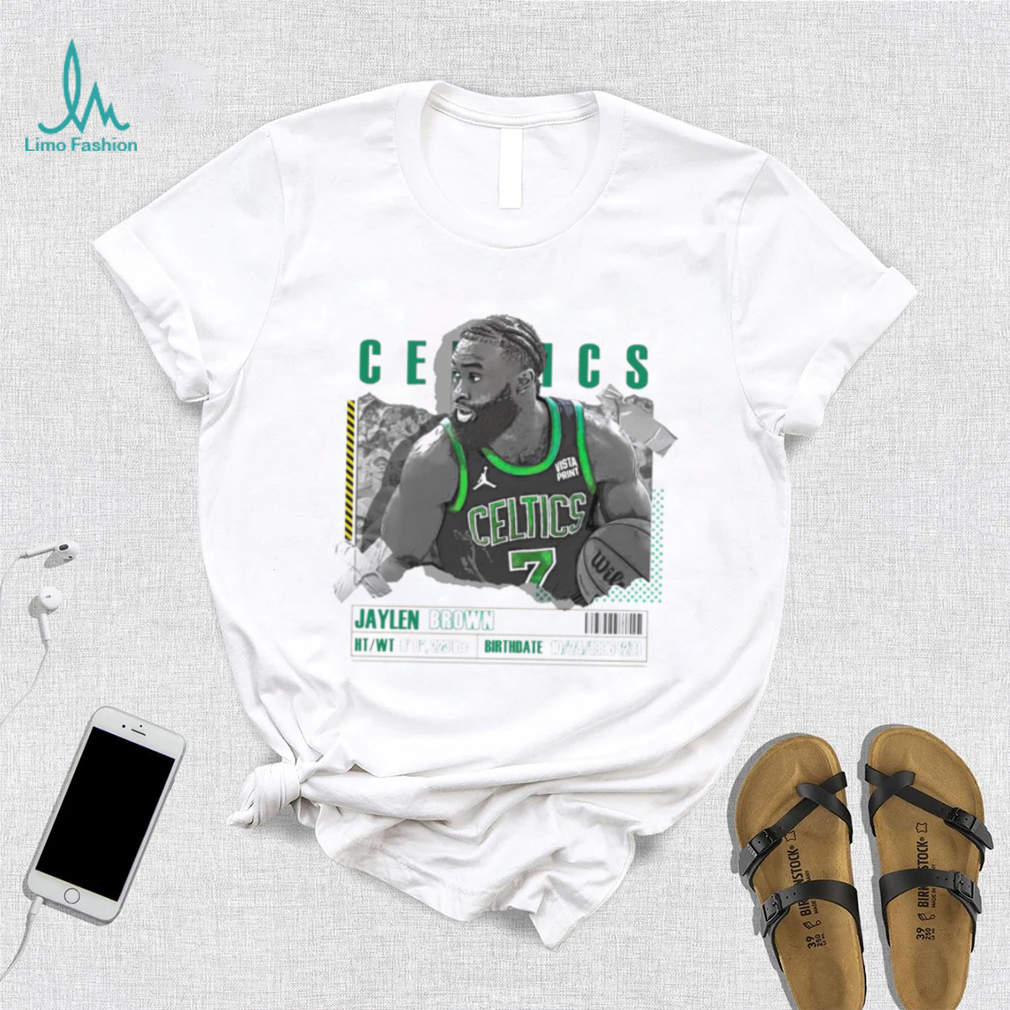 Jaylen Brown number 7 Boston Celtics basketball player paper poster shirt Jaylen Brown number 7 Boston Celtics basketball player paper poster shirt