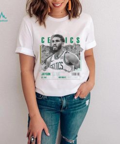 Jayson Tatum number 0 Boston Celtics basketball player paper poster shirt