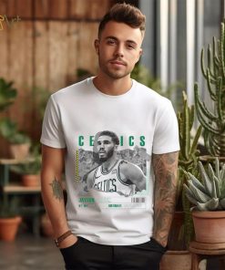 Jayson Tatum number 0 Boston Celtics basketball player paper poster shirt