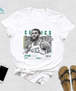 Jayson Tatum number 0 Boston Celtics basketball player paper poster shirt