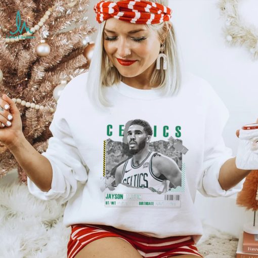 Jayson Tatum number 0 Boston Celtics basketball player paper poster shirt