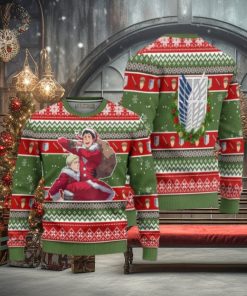 Jean Kirstein Attack on Titan Anime Ugly Christmas Sweater Xmas Gift