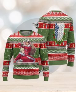 Jean Kirstein Attack on Titan Anime Ugly Christmas Sweater Xmas Gift