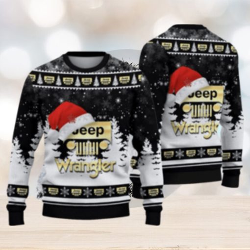 Jeep Wrangler Ugly Christmas Sweater 3D Printed For Fans Gift For Christmas Funny