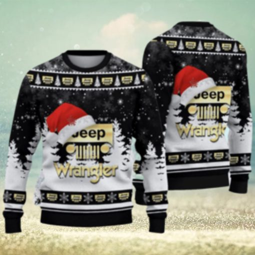 Jeep Wrangler Ugly Christmas Sweater 3D Printed For Fans Gift For Christmas Funny