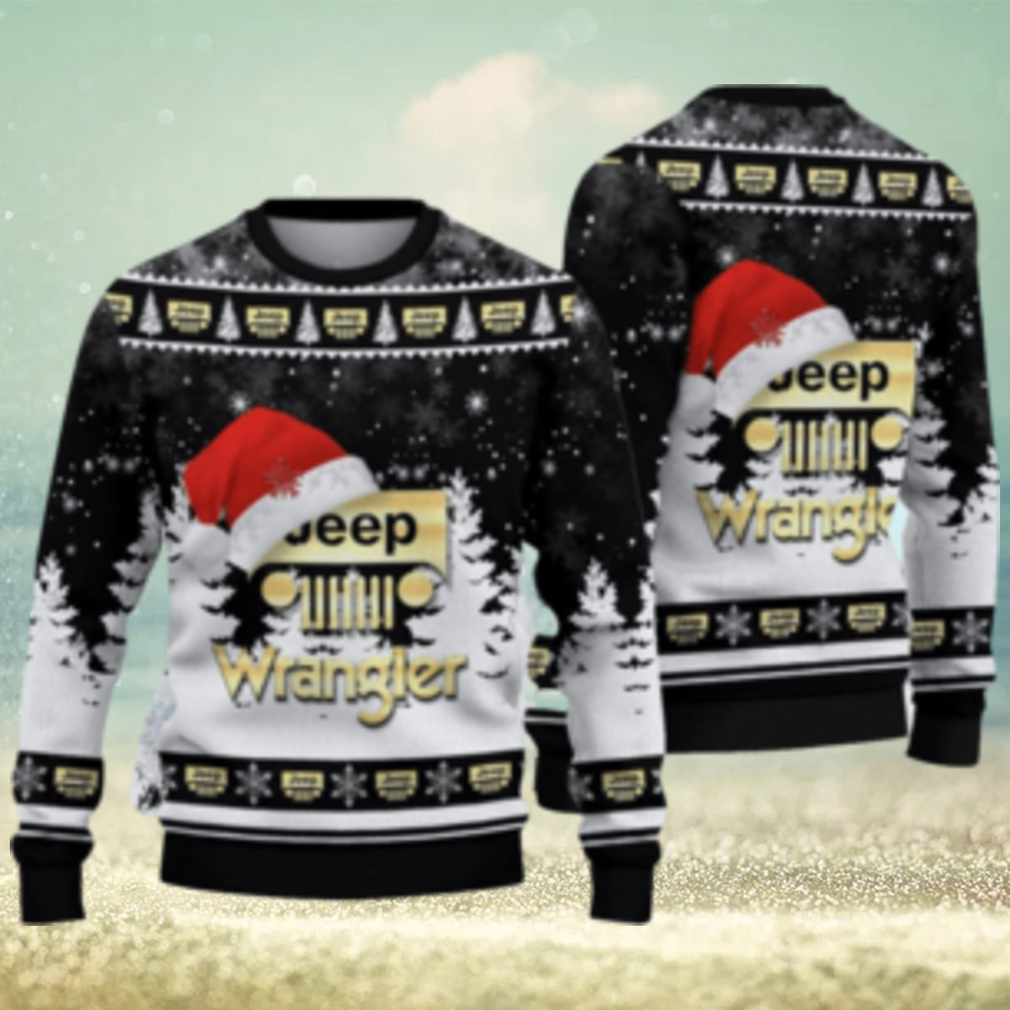 Jeep Wrangler Ugly Christmas Sweater 3D Printed For Fans Gift For