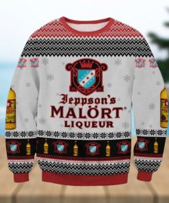 Jeppson’s Malort Liqueur Ugly Christmas Sweater