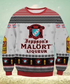 Jeppson’s Malort Liqueur Ugly Christmas Sweater